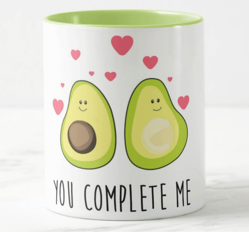 You Complete Me Valentines Mug ALL PARTY SUPPLIES Pretty UR Party