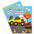 Construction Theme  Invitations ALL PARTY SUPPLIES Pretty UR Party