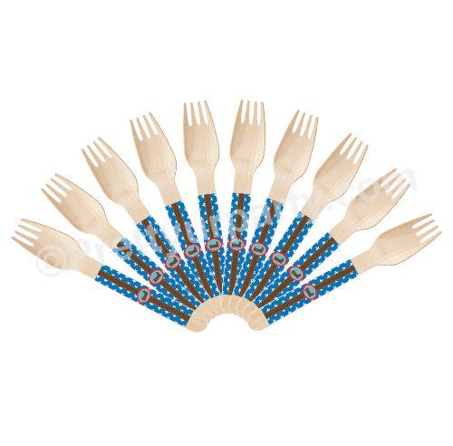 Little Cowboy Theme Forks TABLEWARE Pretty UR Party
