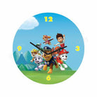 Personalized Paw Patrol Blue Theme Clock THEME PARTIES Pretty UR Party Default Title