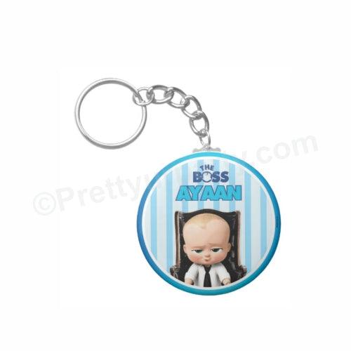 Personalised Boss Baby Keychain THEME PARTIES Pretty UR Party Default Title