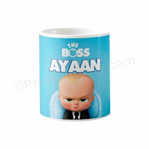 Personalised Boss Baby Mug THEME PARTIES Pretty UR Party Default Title