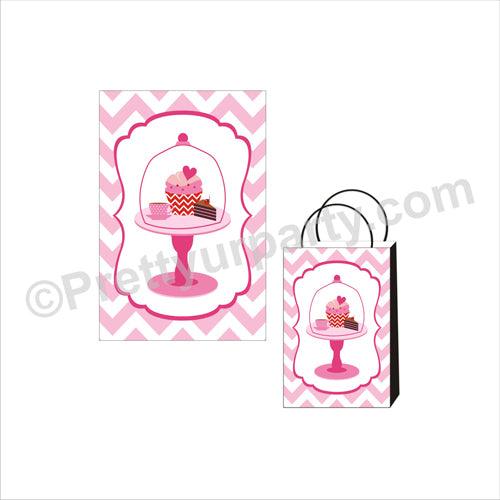 Cupcake Theme Khoi Bag / Pinata ALL PARTY SUPPLIES Pretty UR Party