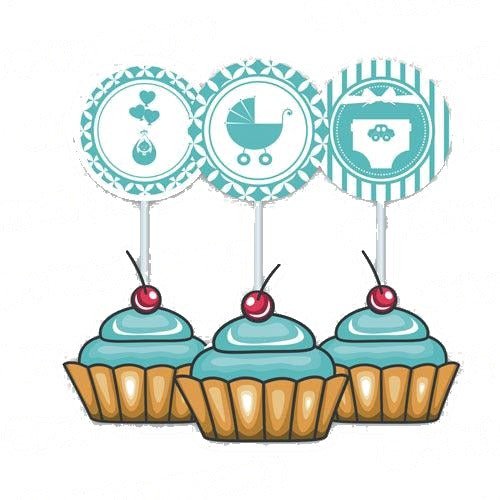 Baby & Co. Cupcake / Food Toppers