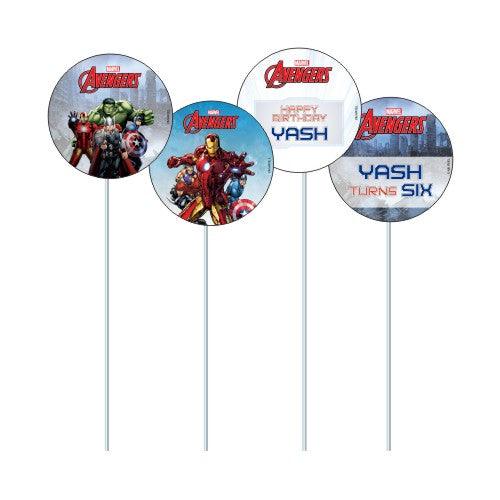 Avengers Cupcake / Food Toppers THEME PARTIES Pretty UR Party Default Title