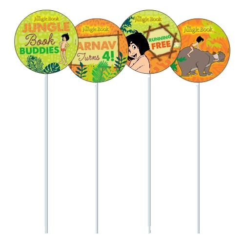 Jungle Book Cupcake / Food Toppers