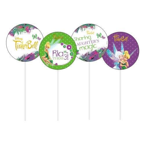 Tinkerbell Theme Cupcake Toppers THEME PARTIES Pretty UR Party Default Title
