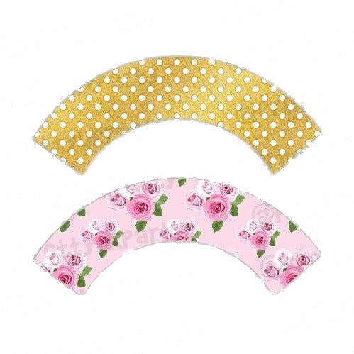 Tea Party Cupcake Wrappers