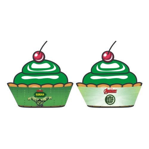 Hulk Cupcake Wrappers THEME PARTIES Pretty UR Party Default Title