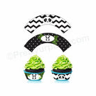 Panda Theme Cupcake Wrappers THEME PARTIES Pretty UR Party Default Title