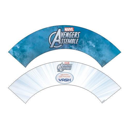 Avengers Cupcake Wrappers THEME PARTIES Pretty UR Party