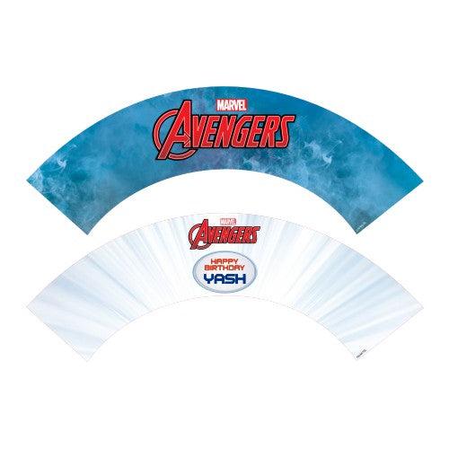 Avengers Cupcake Wrappers THEME PARTIES Pretty UR Party Default Title