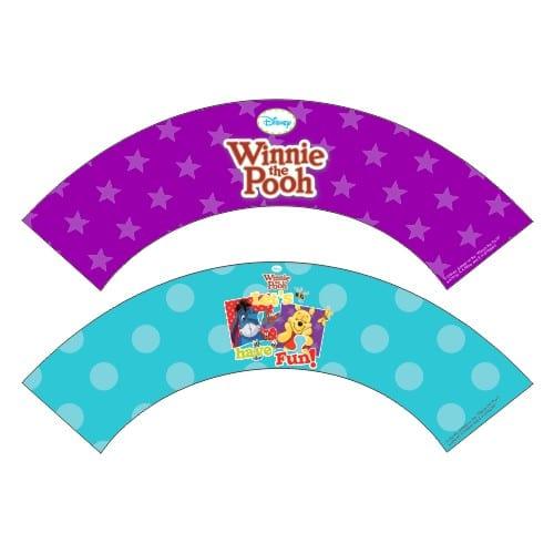 Winnie The Pooh Cupcake Wrappers THEME PARTIES Pretty UR Party Default Title