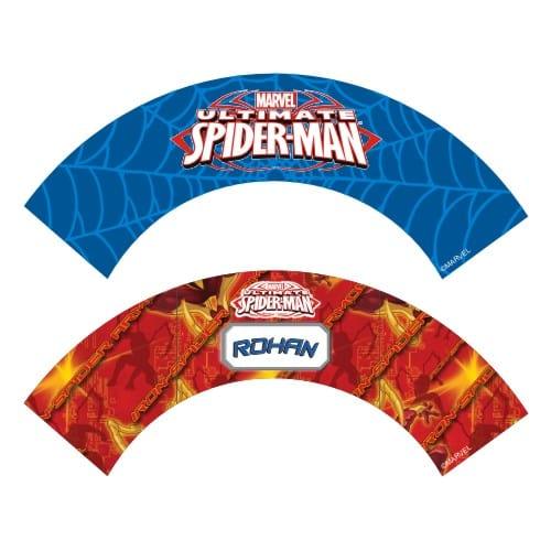 Spiderman Cupcake Wrappers THEME PARTIES Pretty UR Party Default Title