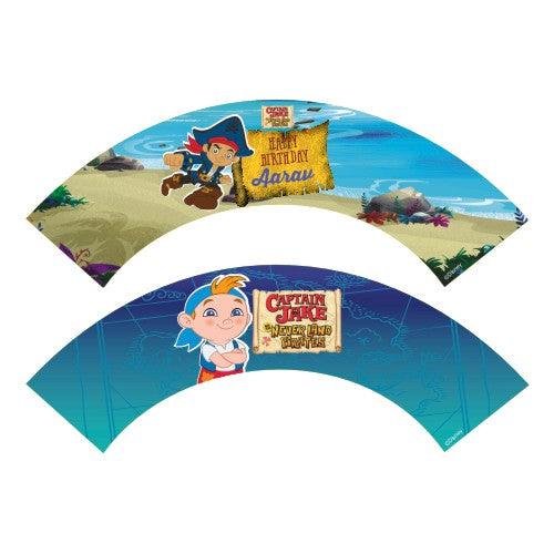 Captain Jake and the Neverland Cupcake Wrappers THEME PARTIES Pretty UR Party Default Title