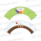 Gardening Theme Cupcake Wrappers THEME PARTIES Pretty UR Party Default Title