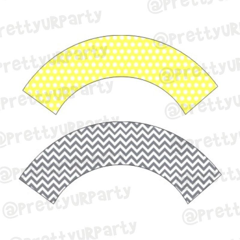 Elephant Baby shower Cupcake Wrappers BABY SHOWER Pretty UR Party Default Title