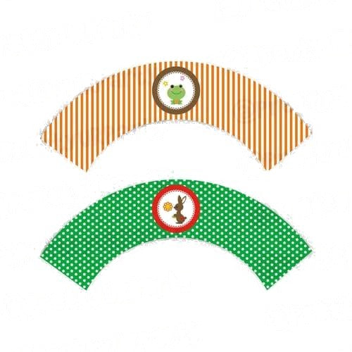 Woodland/Forest Cupcake Wrappers