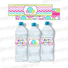Cute As a Button Water Bottle Labels THEME PARTIES Pretty UR Party Default Title