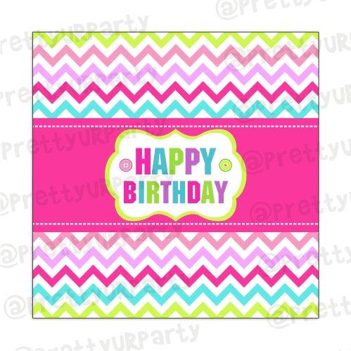Cute As a Button Chocolate Wrappers THEME PARTIES Pretty UR Party Default Title