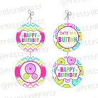 Cute As a Button Theme Danglers THEME PARTIES Pretty UR Party Default Title