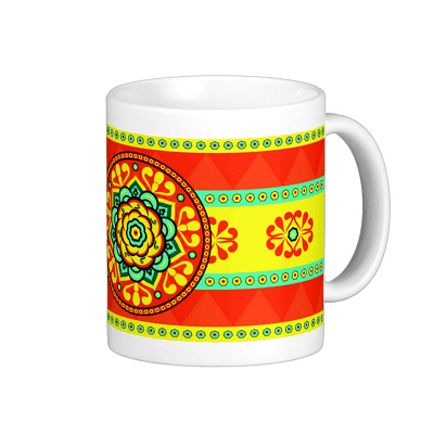 Vibrant Chakra Mug ALL PARTY SUPPLIES Pretty UR Party Default Title