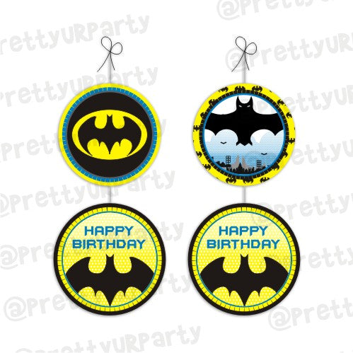 Batman Inspired Danglers THEME PARTIES Pretty UR Party