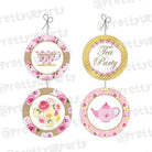 Tea Party Danglers THEME PARTIES Pretty UR Party Default Title