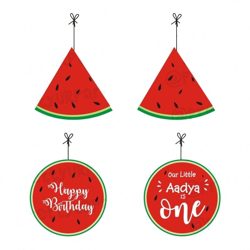 Watermelon Theme Danglers