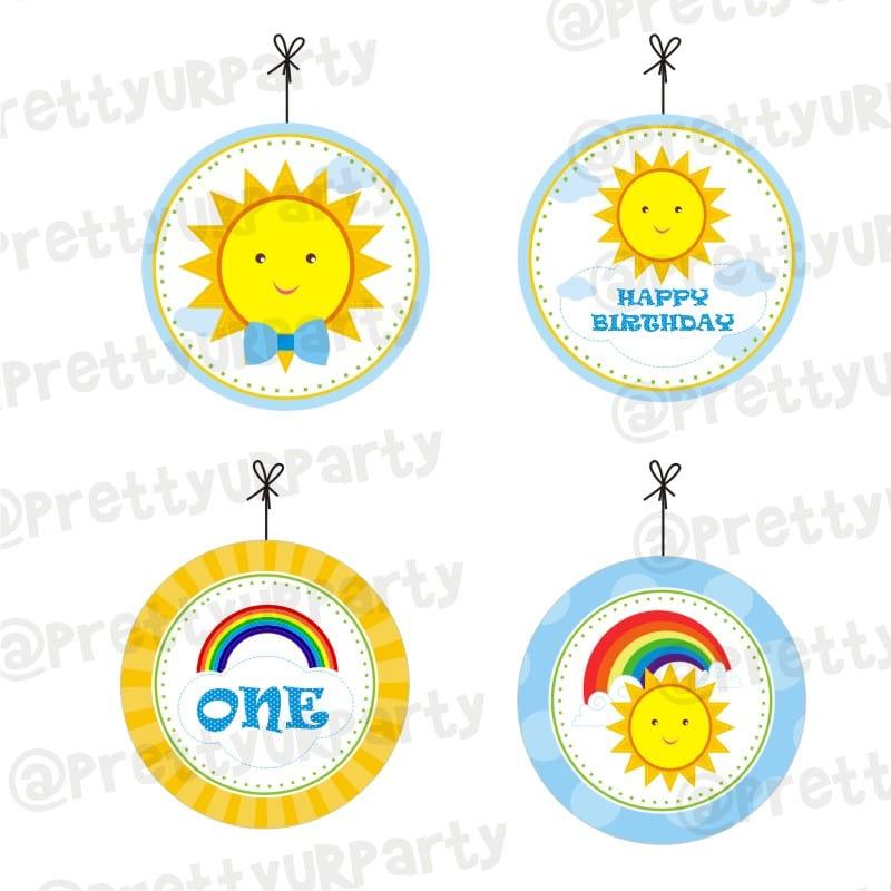 Sunshine Theme Danglers ALL PARTY SUPPLIES Pretty UR Party Default Title
