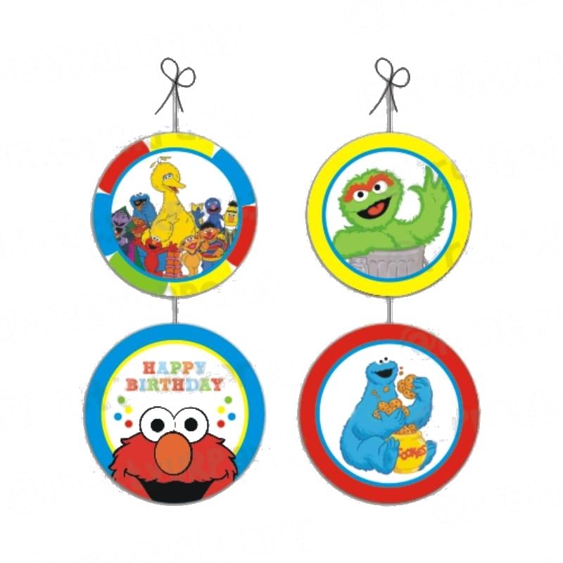 Elmo Theme Danglers