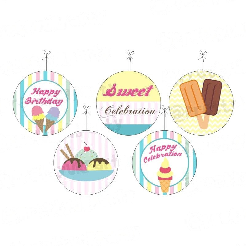 Ice Cream Theme Danglers