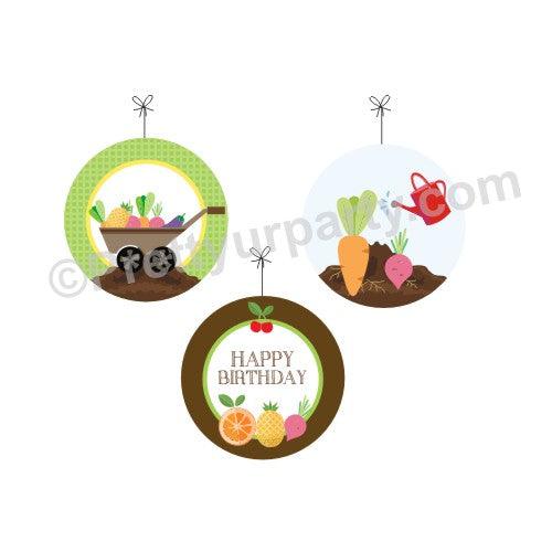 Gardening Theme Danglers THEME PARTIES Pretty UR Party Default Title