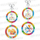 Art & Craft Party Danglers THEME PARTIES Pretty UR Party Default Title