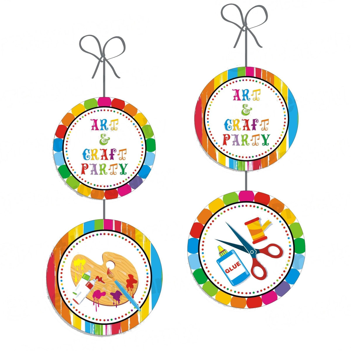 Art & Craft Party Danglers