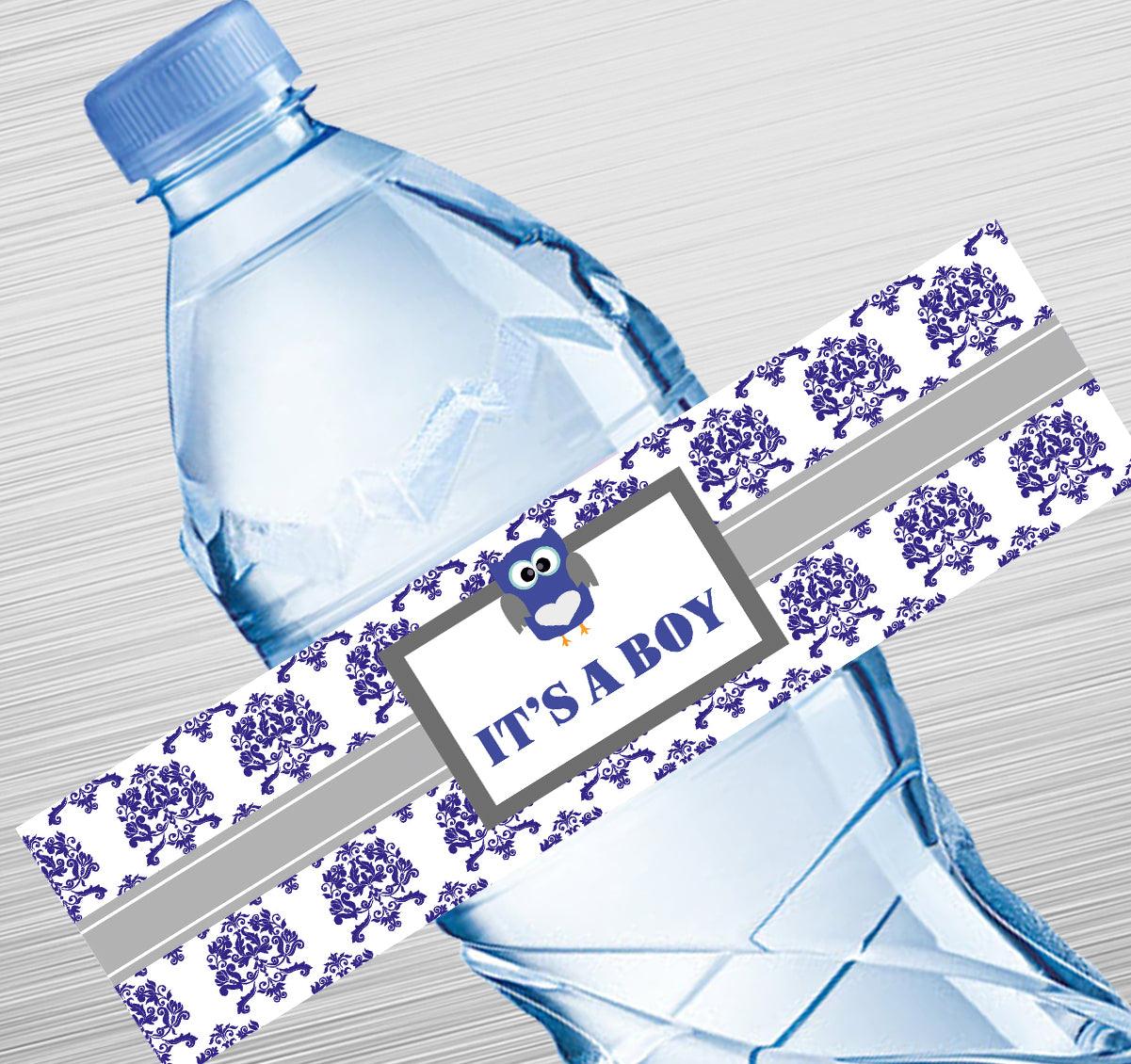 Damask Purple Water Label Design GIFT FOR ALL Pretty UR Party Default Title