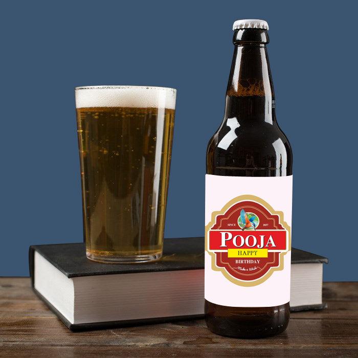 Personalised Beer Label GIFT FOR ALL Pretty UR Party