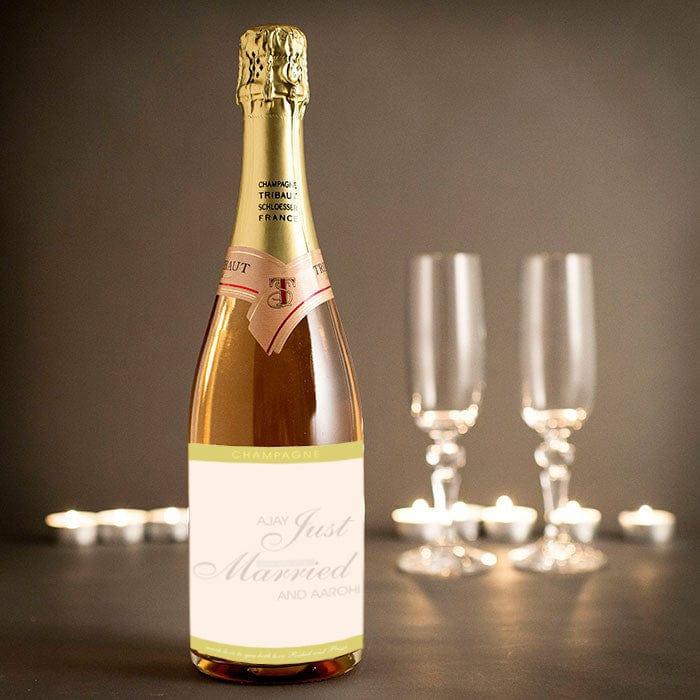 Personalised Champagne / Wine Label GIFT FOR ALL Pretty UR Party