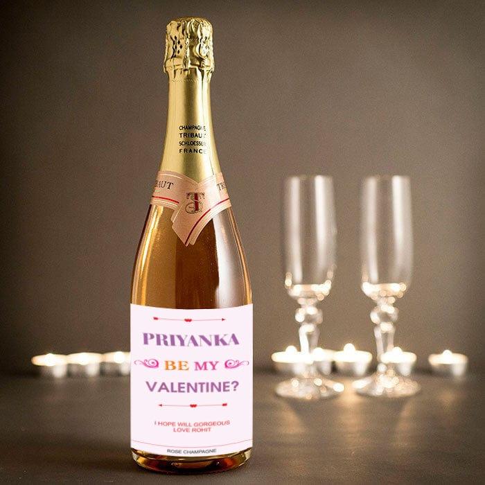 Personalised Champagne / Wine Label GIFT FOR ALL Pretty UR Party