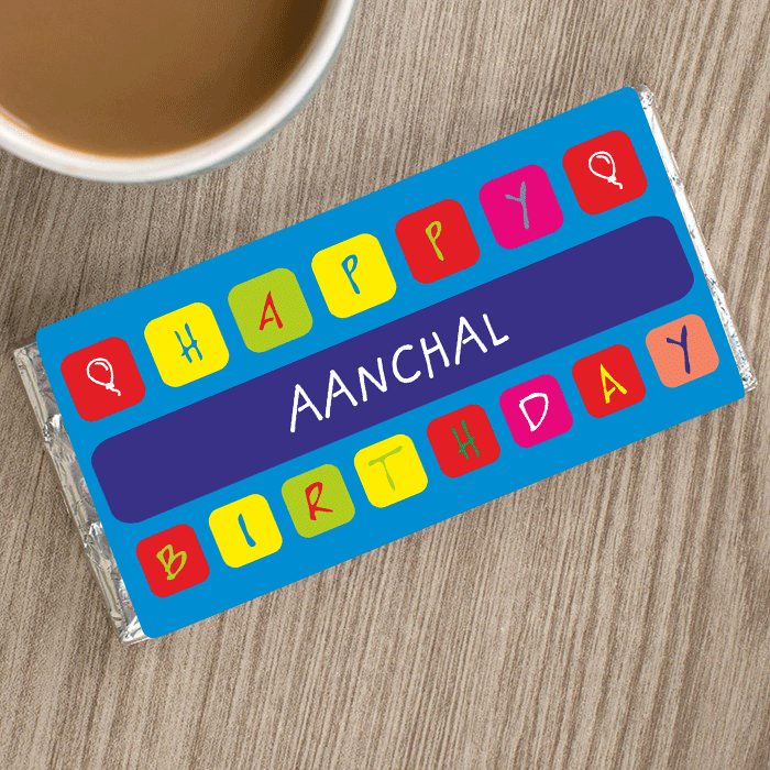 Chocolate Wrapper GIFT FOR ALL Pretty UR Party