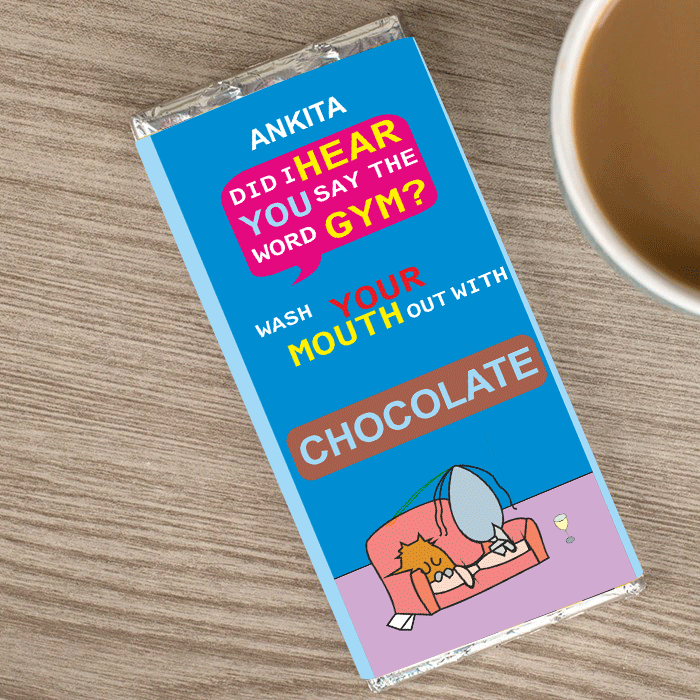 Chocolate Wrapper GIFT FOR ALL Pretty UR Party