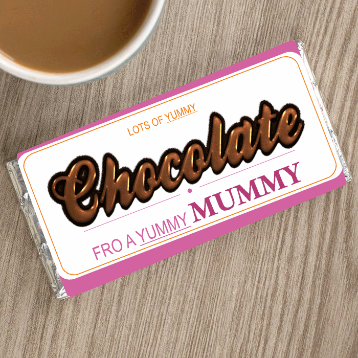 Chocolate Wrapper GIFT FOR ALL Pretty UR Party