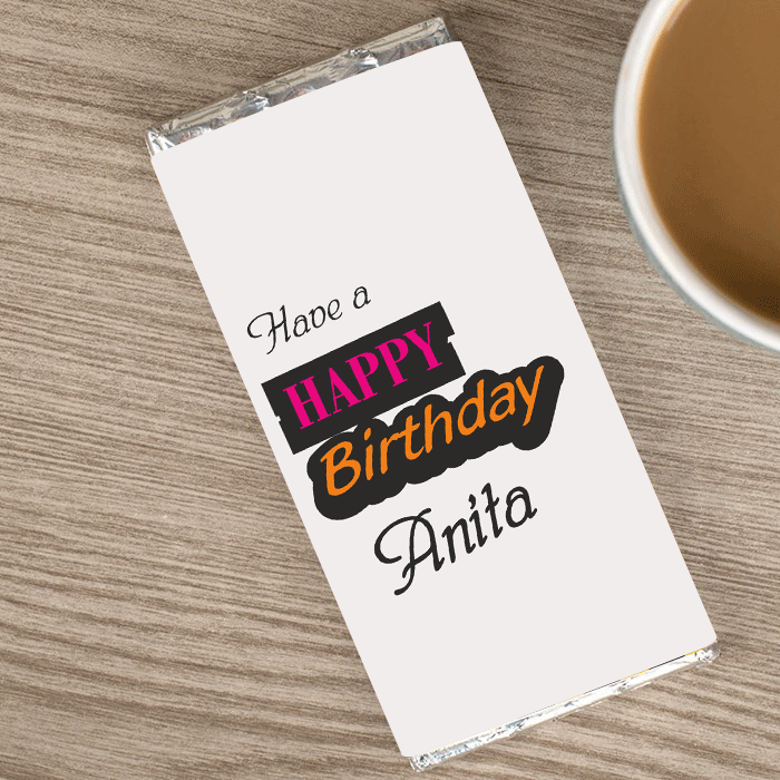 Chocolate Wrapper GIFT FOR ALL Pretty UR Party