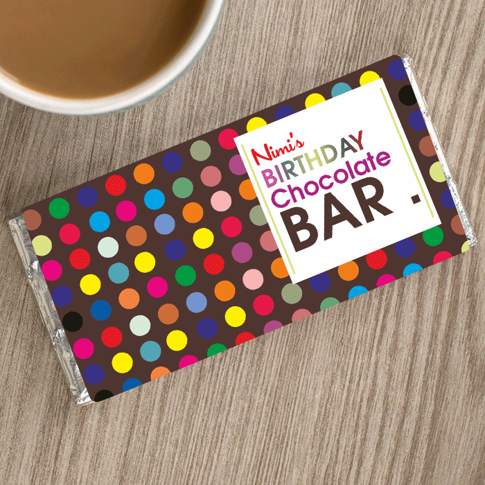 Chocolate Wrapper GIFT FOR ALL Pretty UR Party