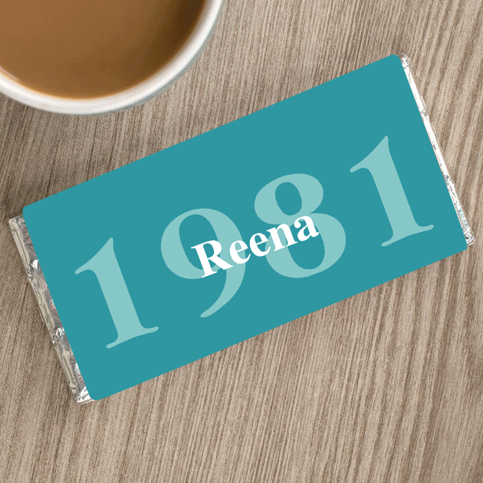 Chocolate Wrapper GIFT FOR ALL Pretty UR Party