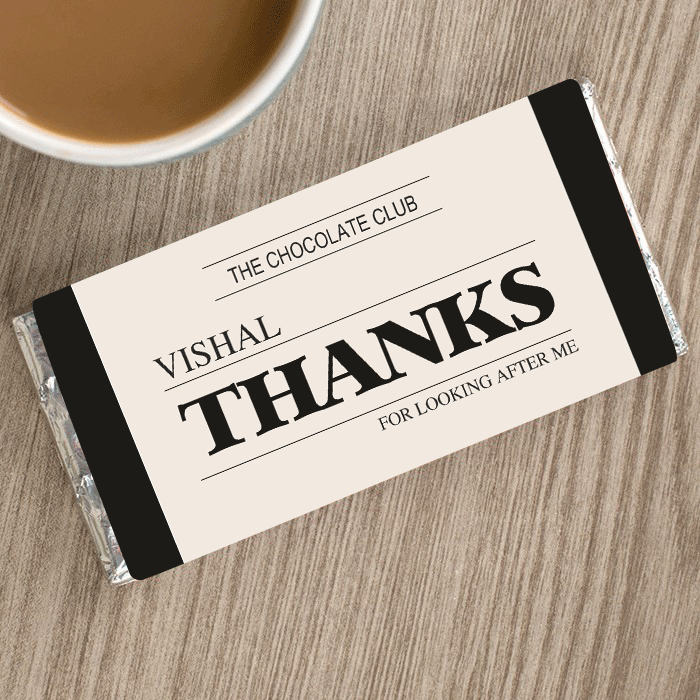 Chocolate Wrapper GIFT FOR ALL Pretty UR Party