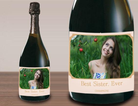 Personalised Champagne / Wine Label GIFT FOR ALL Pretty UR Party