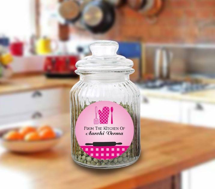 Personalized Kitchen Accessories Kitchen Label (Pack of 15) GIFT FOR ALL Pretty UR Party