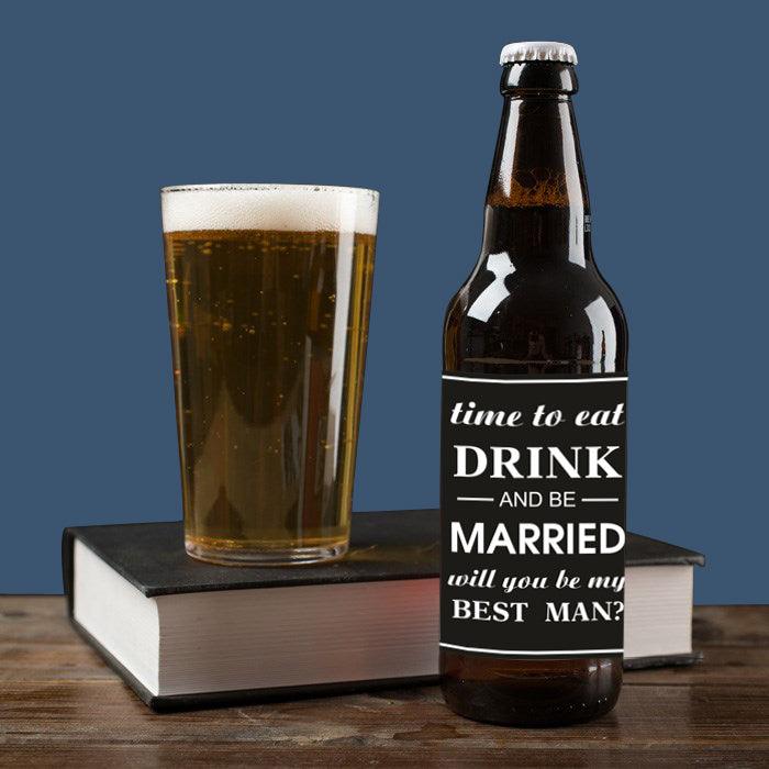 Personalised Beer Label GIFT FOR ALL Pretty UR Party