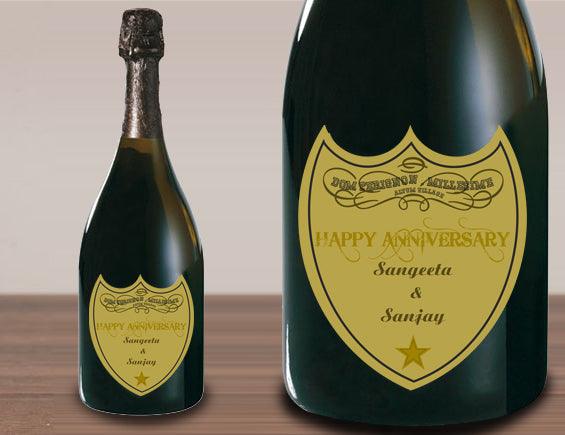 Personalised Champagne / Wine Label GIFT FOR ALL Pretty UR Party